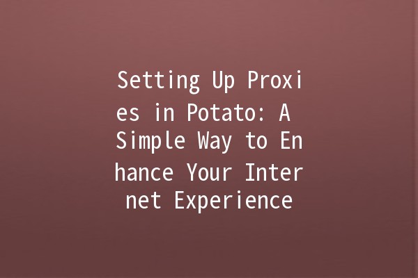 Setting Up Proxies in Potato: A Simple Way to Enhance Your Internet Experience 🚀