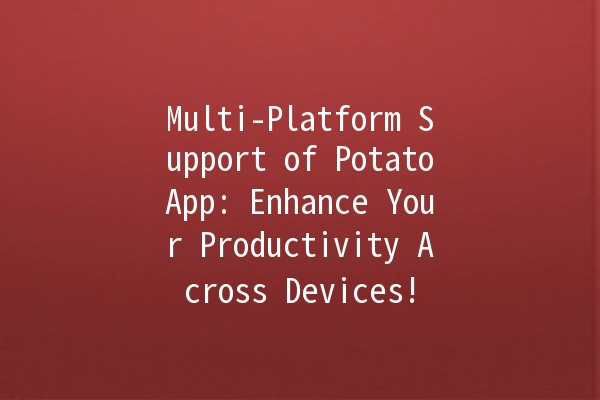 Multi-Platform Support of PotatoApp: Enhance Your Productivity Across Devices! 📱💻