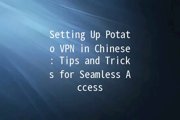 Setting Up Potato VPN in Chinese: Tips and Tricks for Seamless Access 🌍🔒