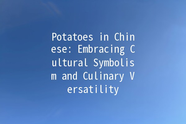 🌟 Potatoes in Chinese: Embracing Cultural Symbolism and Culinary Versatility 🥔