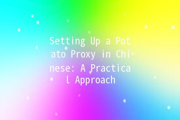 Setting Up a Potato Proxy in Chinese: A Practical Approach 🥔🌐