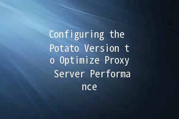 Configuring the Potato Version to Optimize Proxy Server Performance 🚀